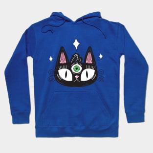 All seeing eye kitty Hoodie